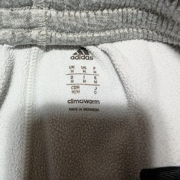 Men's Grey Adidas Joggers Sweat Pants - Picture 4 of 5